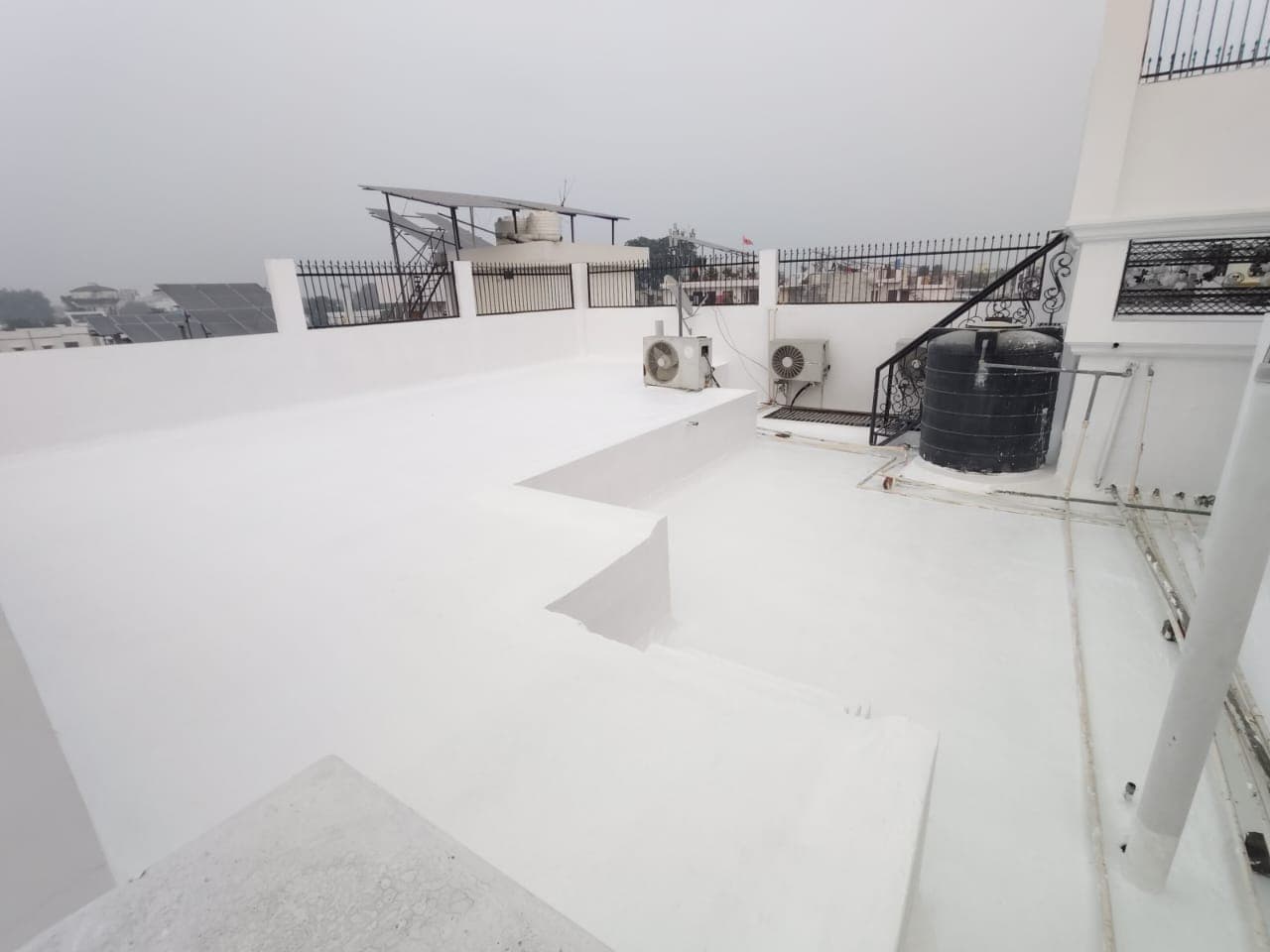 Expert waterproofing services using Dr.Fixit, Fosroc, Sika, and Nuvoco